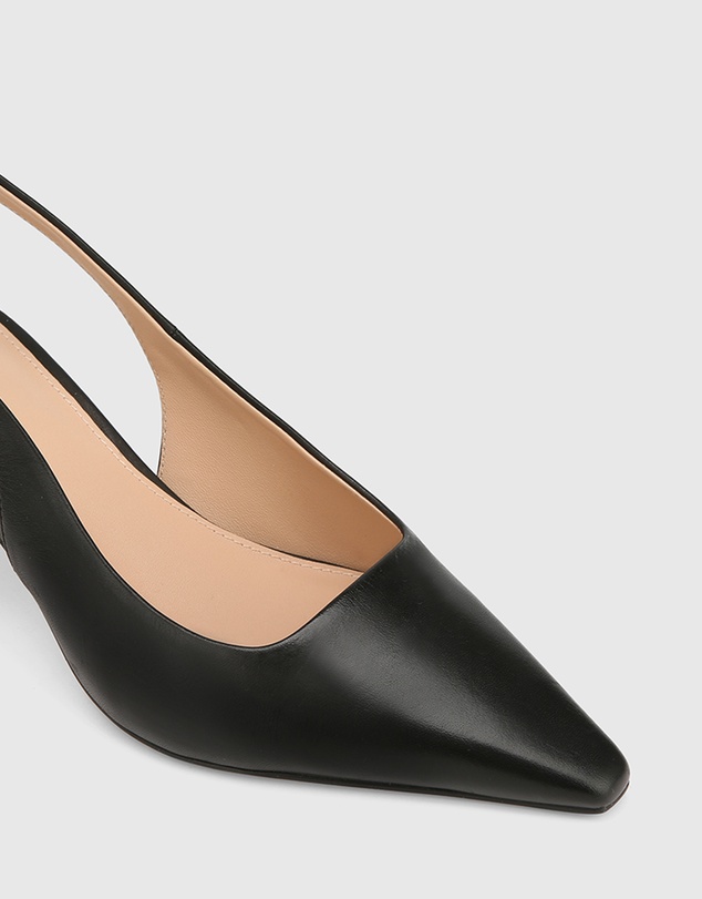 Wittner - Mella Leather Slingbacks