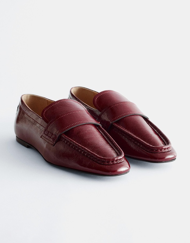 & Other Stories - Square-Toe Leather Loafers