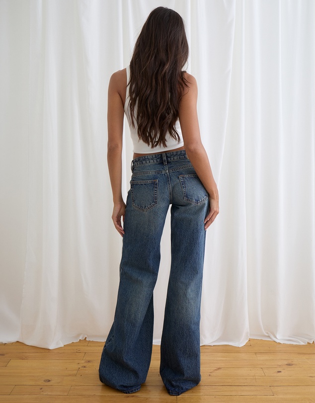 Motel Rocks - Slouchy Flare Jeans