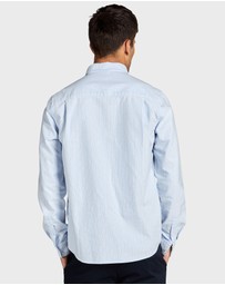 Academy Brand - Dillon Stripe Oxford Shirt