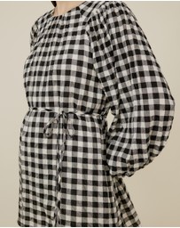 The Fated - Yvelines Check Mini Dress