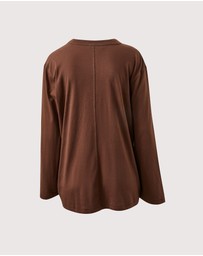 Ceres Life - Finn Oversized Long Sleeve Tee