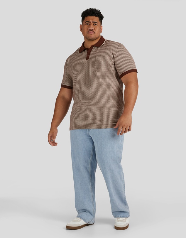 Johnny Bigg - Bradley Jacquard Polo