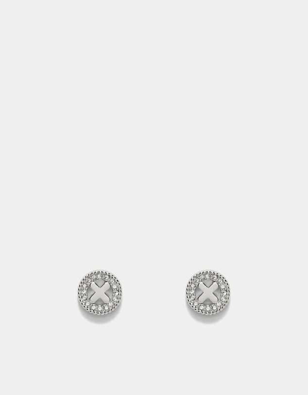 MIMCO - Amulet Stud Earrings - Silver