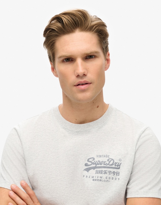 Superdry - Classic Vintage Logo Heritage Chest Tee