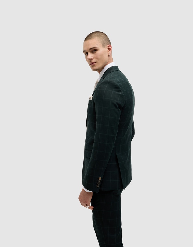 Politix - Baxter Windowpane Tailored Jacket