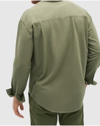 Seed Heritage - Relaxed Fit Brushed Cotton Shirt