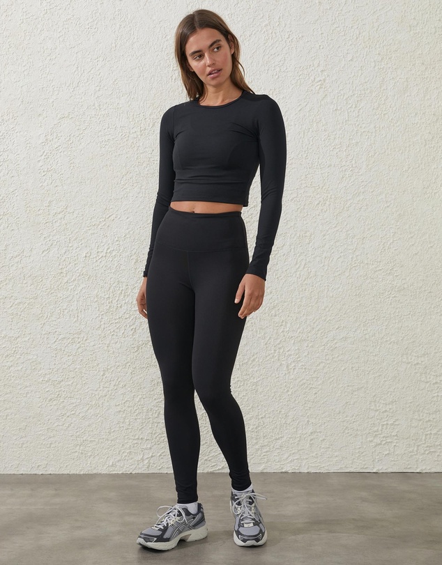 Cotton On Body Active - Ultra Soft Fitted Long Sleeve Top