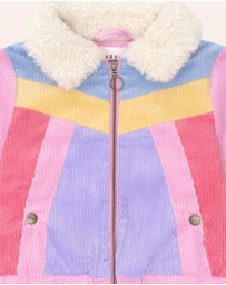 Huxbaby - Colour Block Cord Jacket - Babies-Kids