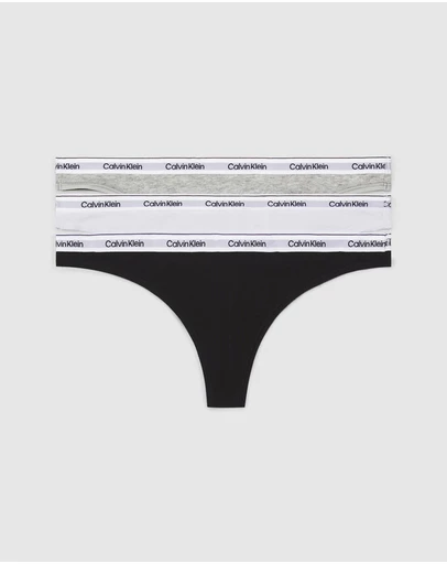 Calvin Klein - 3-Pack Icon Logo Thong