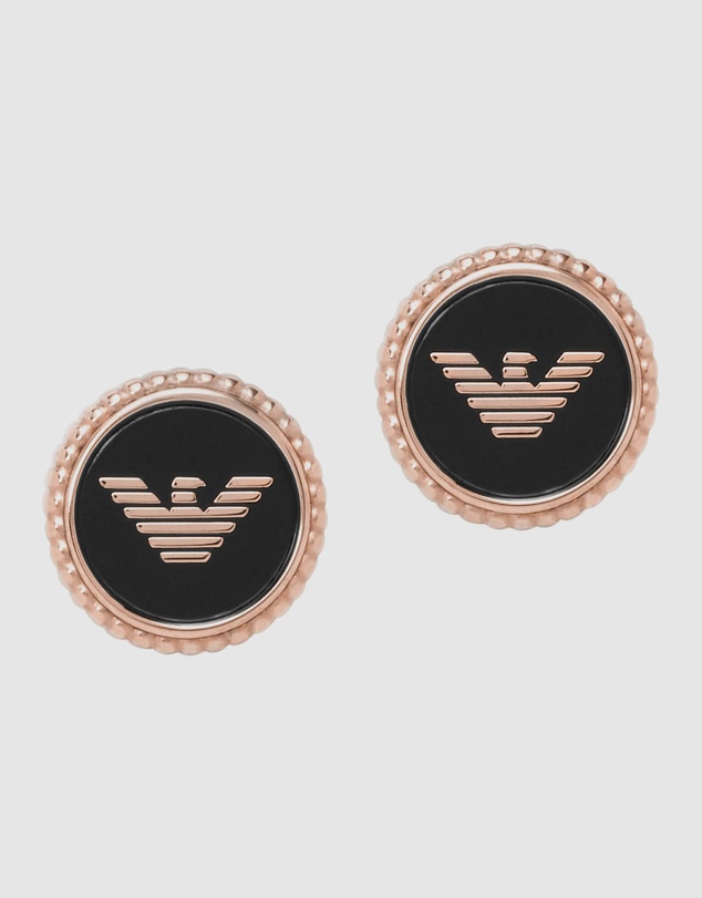 Emporio Armani - Rose Gold-Tone Earring