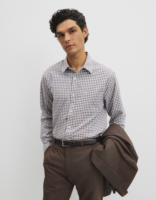 Country Road - Regular Fit Cotton Gingham Shirt