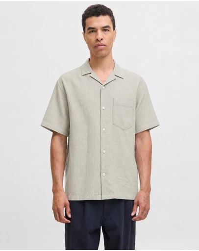Jack & Jones - Jprblacove Structure SS Shirt