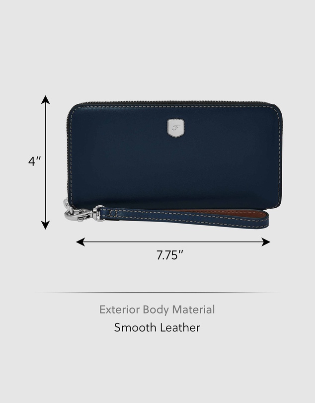 Fossil - Lennox Blue Wallet