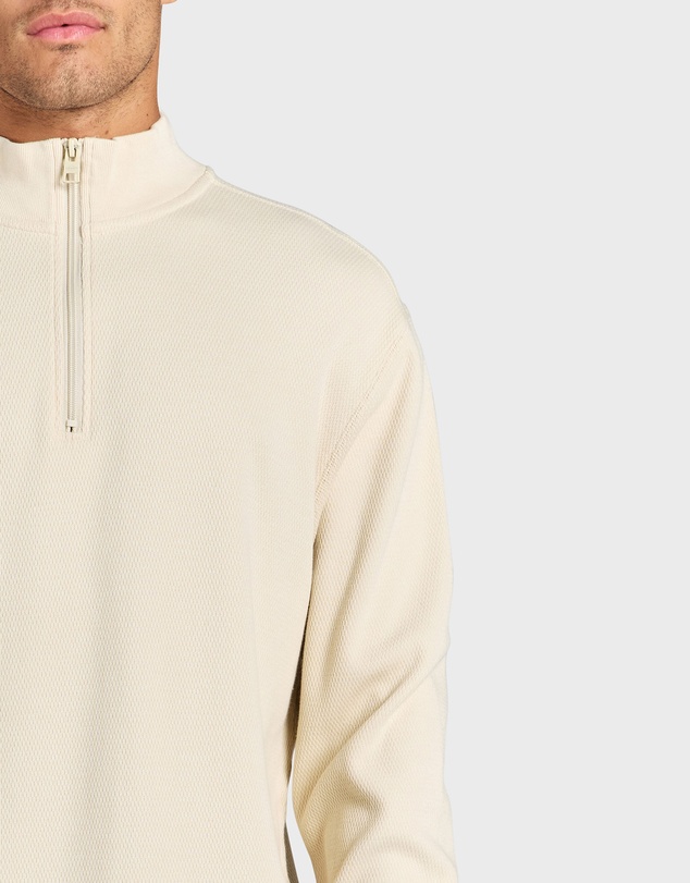 Academy Brand - Perry LS Waffle 1/4 Zip
