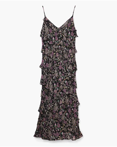 Desigual - Midi dress with ruffles