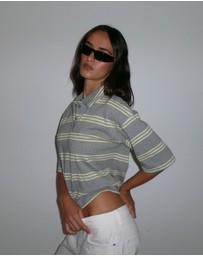 Dazie - Match Striped Rugby Shirt
