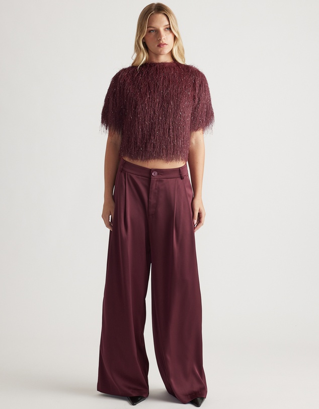 Decjuba - Kenzie Fluffy Lurex Cardigan