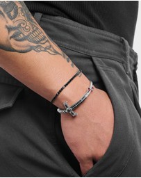 THOMAS SABO - Blackened bracelet with zirconia