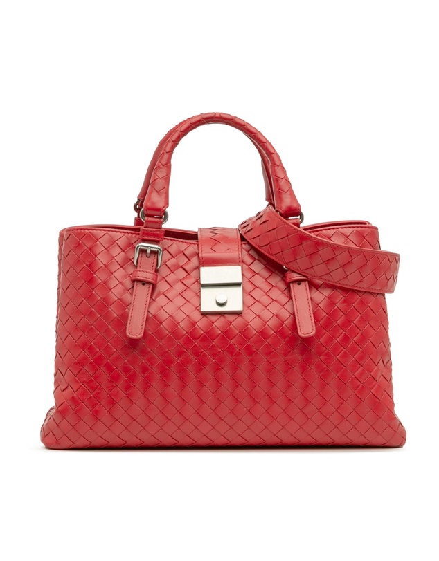 Pre-Loved by Azura Reborn - Pre-Loved Small Nappa Intrecciato Roma Satchel