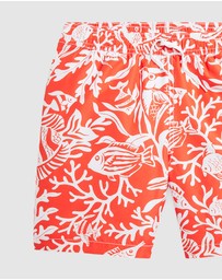 Polo Ralph Lauren - Traveler Polo Bear Swim Trunks - Teens
