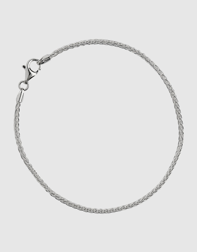 Najo - Kinetic Men's Silver Bracelet (21cm)