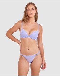 Bras N Things - Bethany Essentials Double Push Up Bra - Pale Blue
