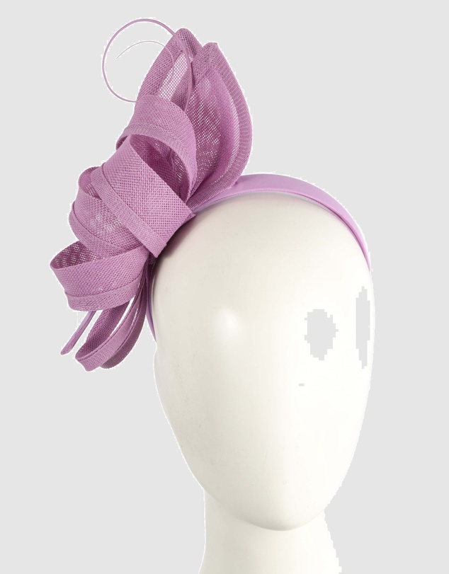 Max Alexander - Lilac Bow Fascinator