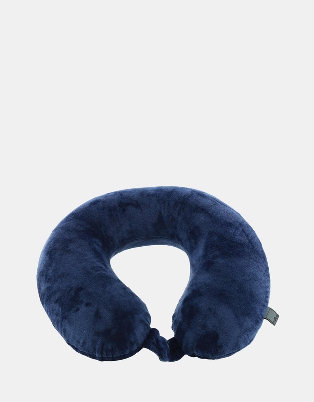 Milleni - Milleni Travel Memory Foam Neck Pillow in Navy