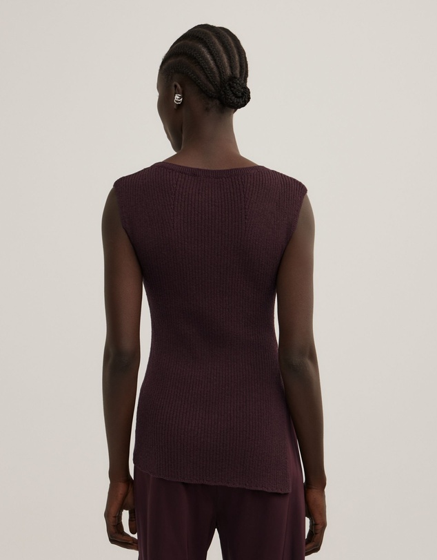 Witchery - Asymmetric Hem Knit Tank