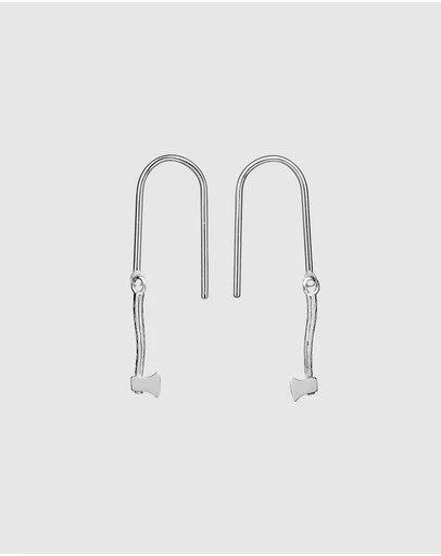 Karen Walker - Mini Axe Earrings