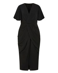 City Chic - Braelynn Drape Maxi Dress