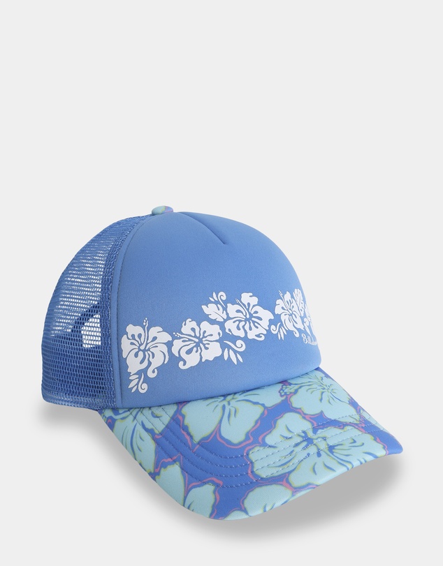 Billabong - Girls 6 to 14 Happy Hibiscus Trucker Cap