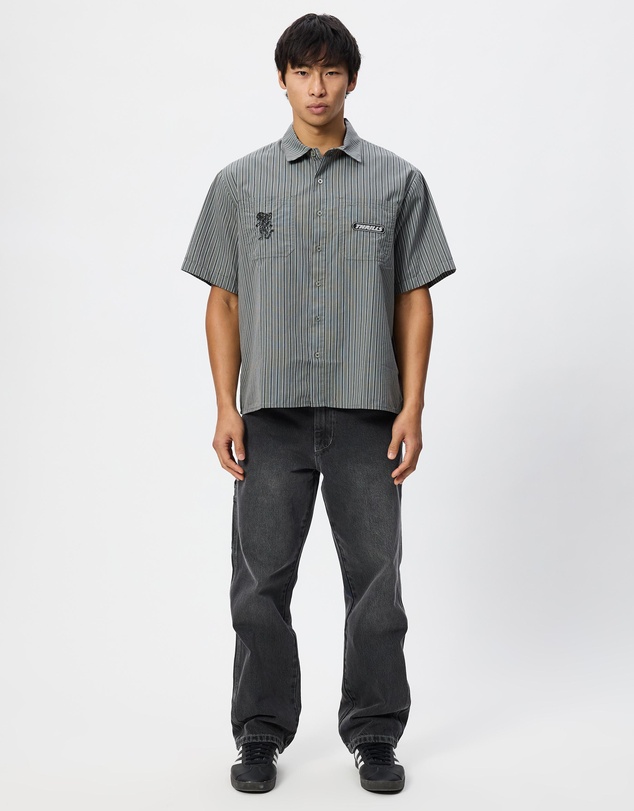 Thrills - Built To Last Cropped Short Sleeve Work Shirt