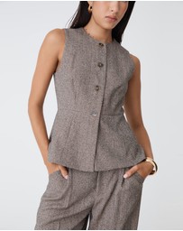 Forcast - Nevada Herringbone Vest
