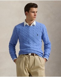Polo Ralph Lauren - Cable-Knit Wool-Cashmere Sweater - ICONIC EXCLUSIVE