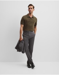 Country Road - Australian Merino Short Sleeve Trophy Knit Polo