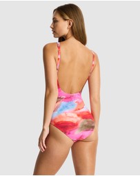 Sea Level Australia - Cabo Scoop Back Panel Line One Piece