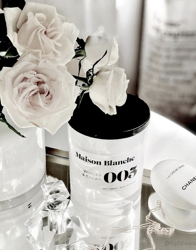 Maison Blanche - 005 Vanilla & Cacao - Medium Candle