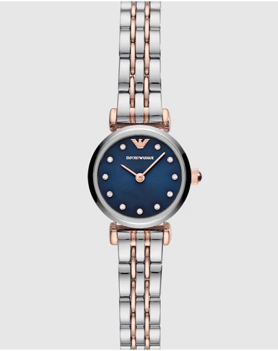 Emporio Armani - Two Tone Analogue Watch AR11222