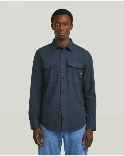G-Star - Marine Slim Shirt l\s