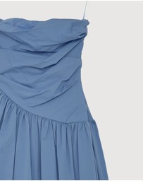 Revibe - Repaired AERE Kiera Strapless Midi Dress - AU 10