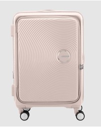 American Tourister - Curio Book Opening Medium Suitcase Expandable (68Cm)
