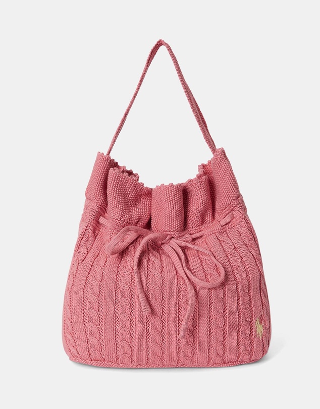 Polo Ralph Lauren - Mini-Cable Drawstring Bucket Bag
