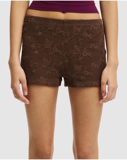 Rich Mocha Lace