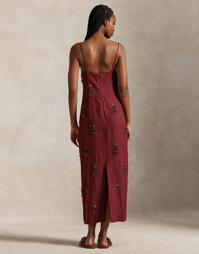 Polo Ralph Lauren - Beaded Linen Dress