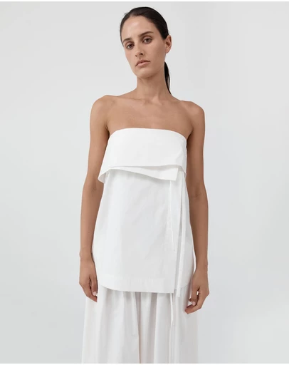 St. Agni - Strapless Wrap Top