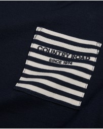 Country Road - Cotton Long Sleeve Pocket T-shirt