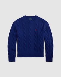 Polo Ralph Lauren - Cable-Knit Wool-Cashmere Sweater