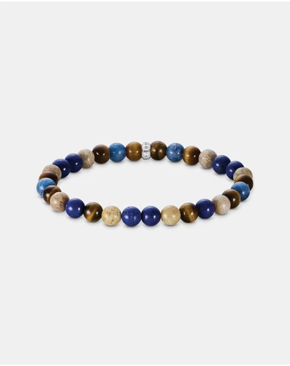 THOMAS SABO - THOMAS SABO Earth and blue beads bracelet